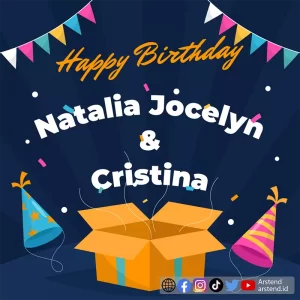 Happy Birthday Natalia Jocelyn & Cristina (2022-10-21)